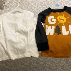Set of 2 never worn long sleeve shirts.